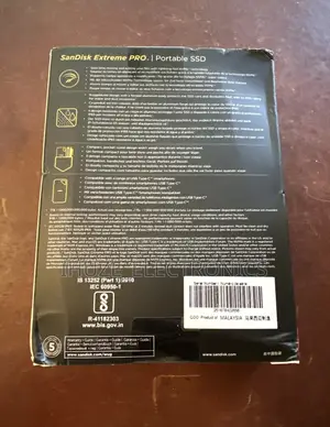 Sandisk Extreme Pro Portable 4tb External Usb-C SSD - 2000mb/S Speed