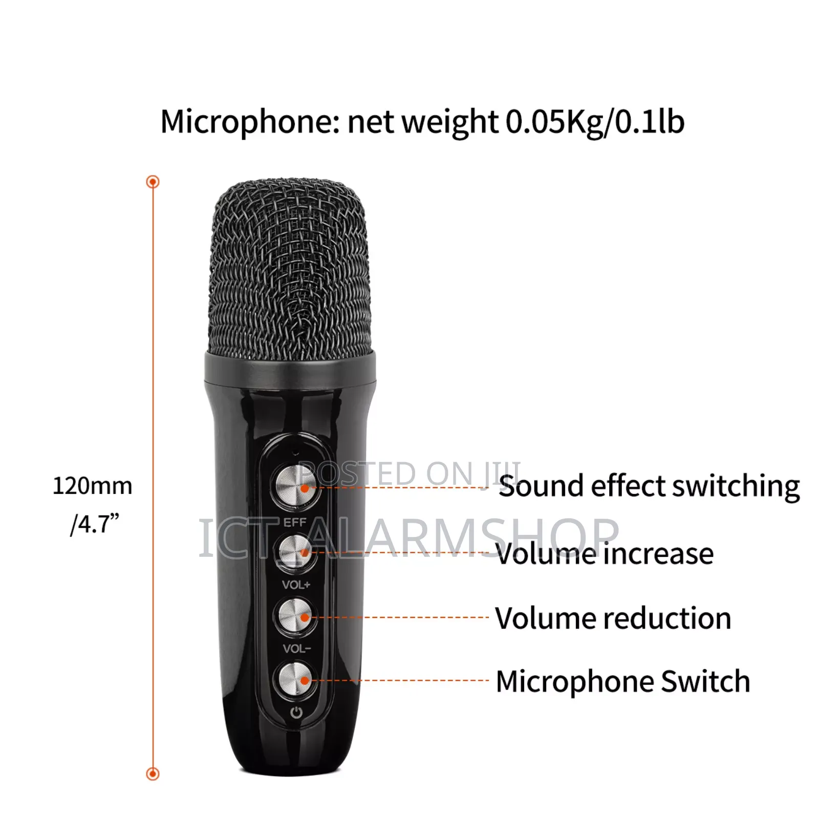 Karaoke Portable Bluetooths Speaker With Dual Wireless Microphone