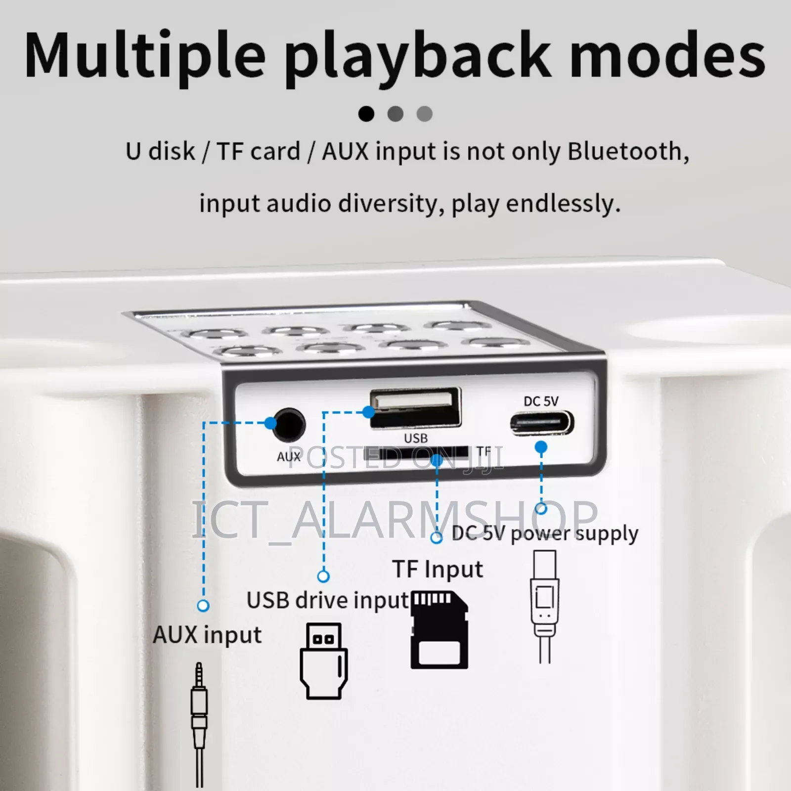 Karaoke Portable Bluetooths Speaker With Dual Wireless Microphone