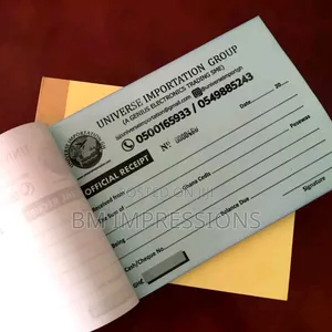 Receipt / Invoice Book Printing