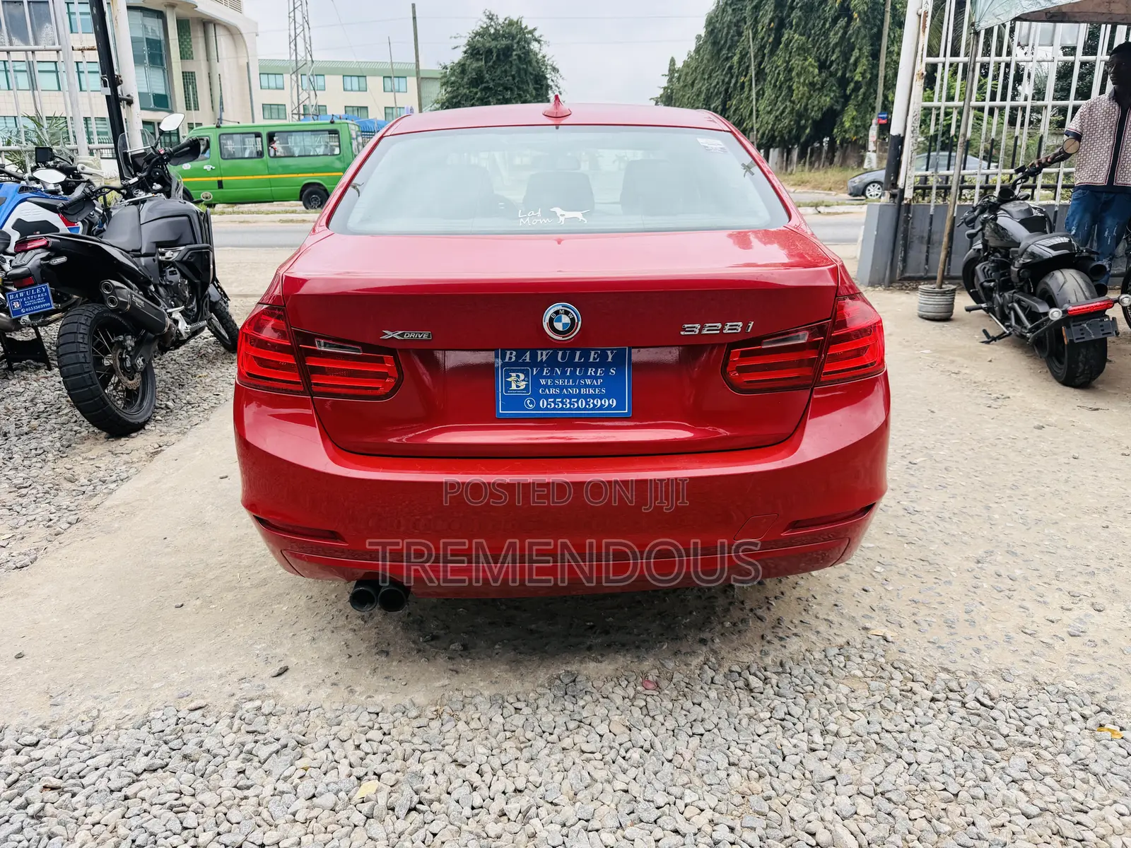 BMW 3 Series 320d X-Drive AWD 2013 Red