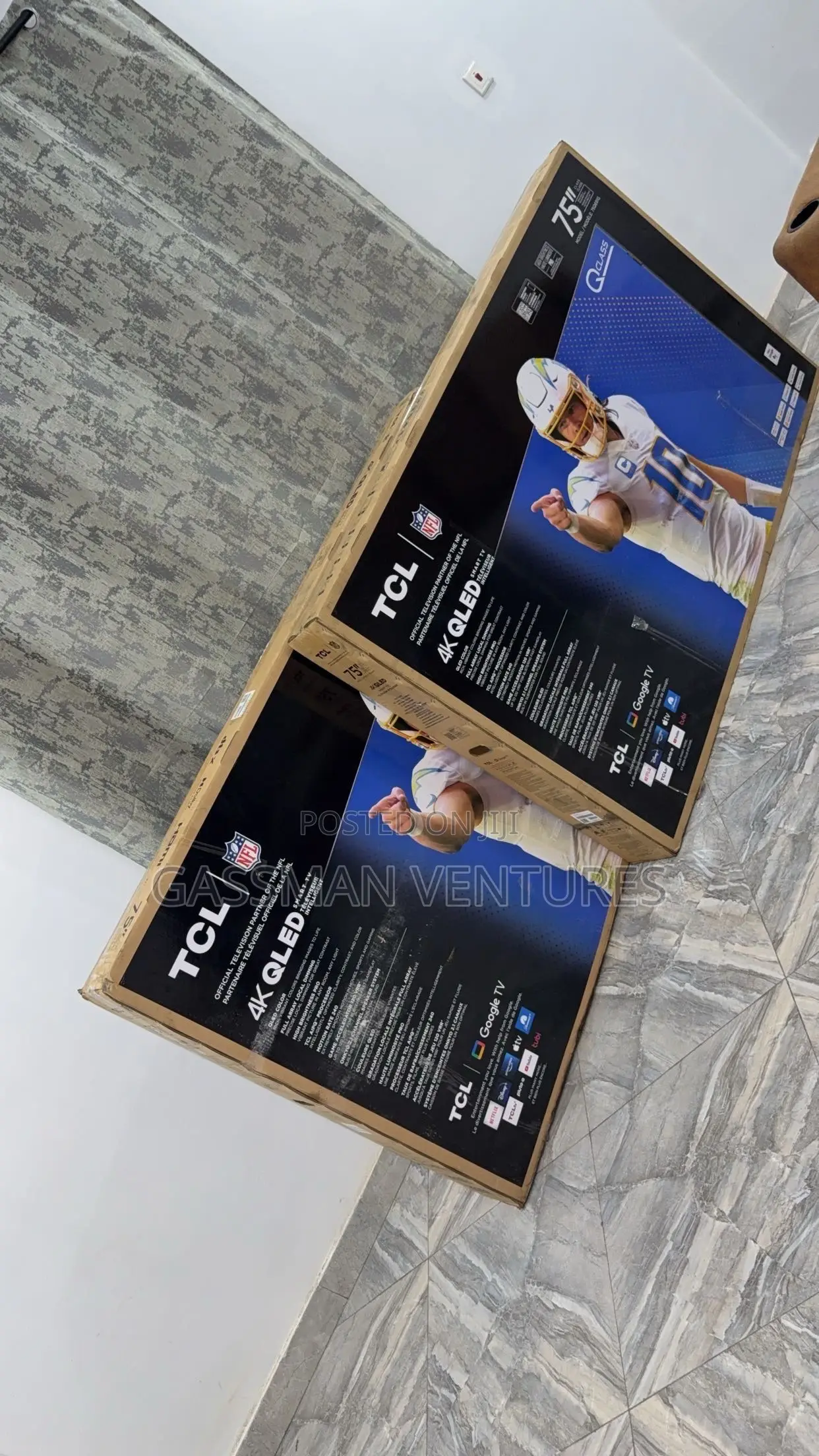 Original TCL 75 “ Inches Qled