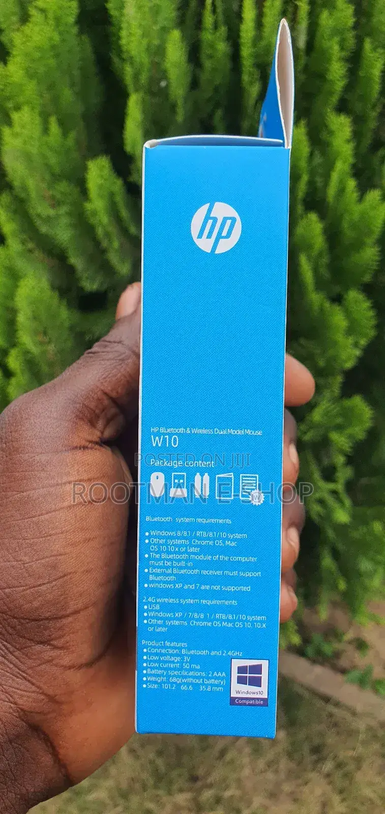 Ergonomic Handle Mouse With RGB Lights - Hp