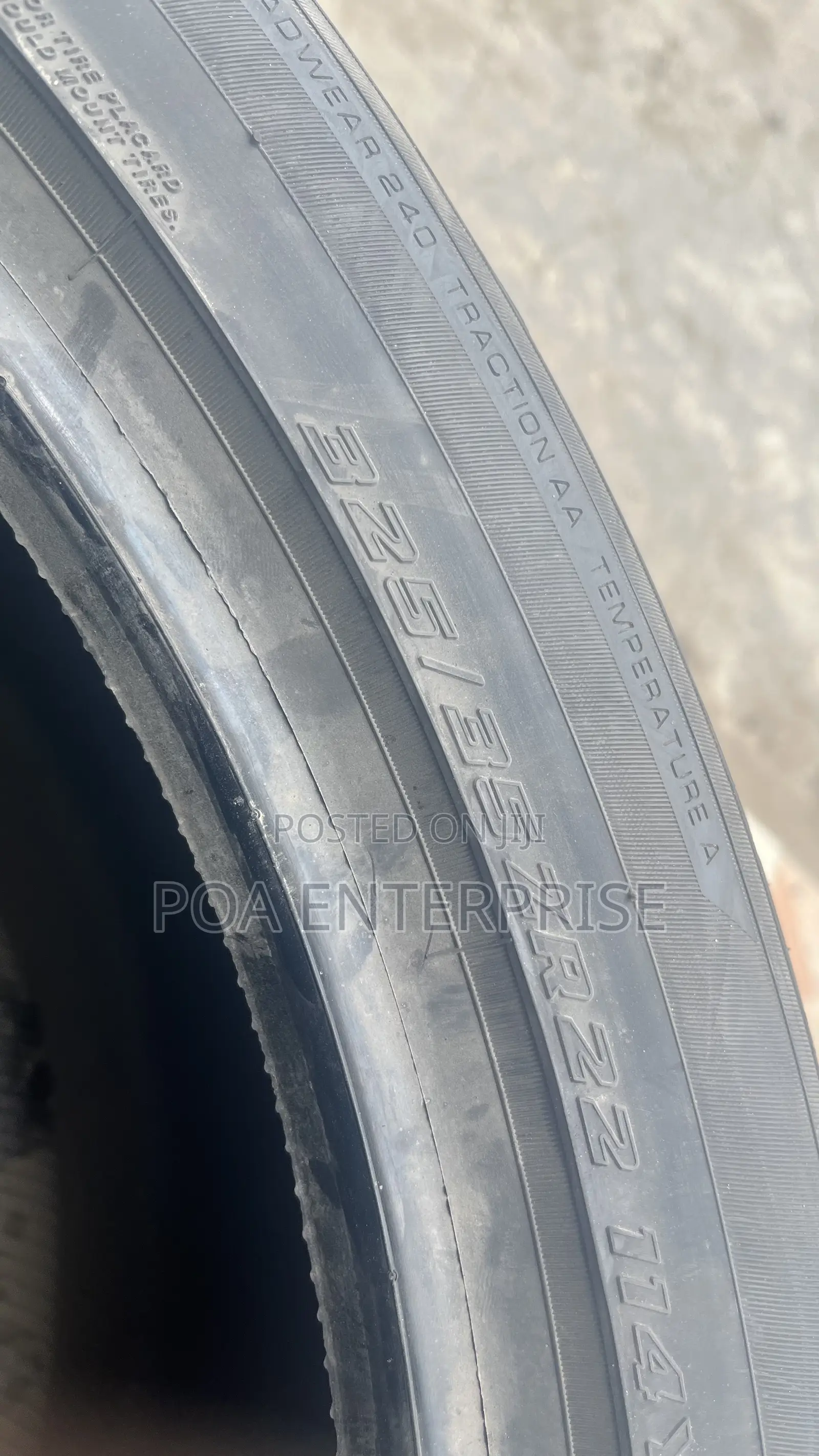 225/55r18 225/40r18 325/35r22 Original Japan Korea and China Tires