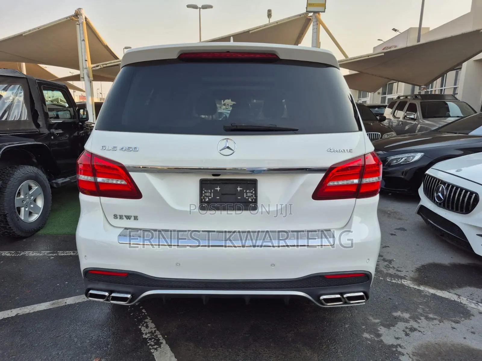 Mercedes-Benz GLS-Class GLS450 4MATIC 2019 White