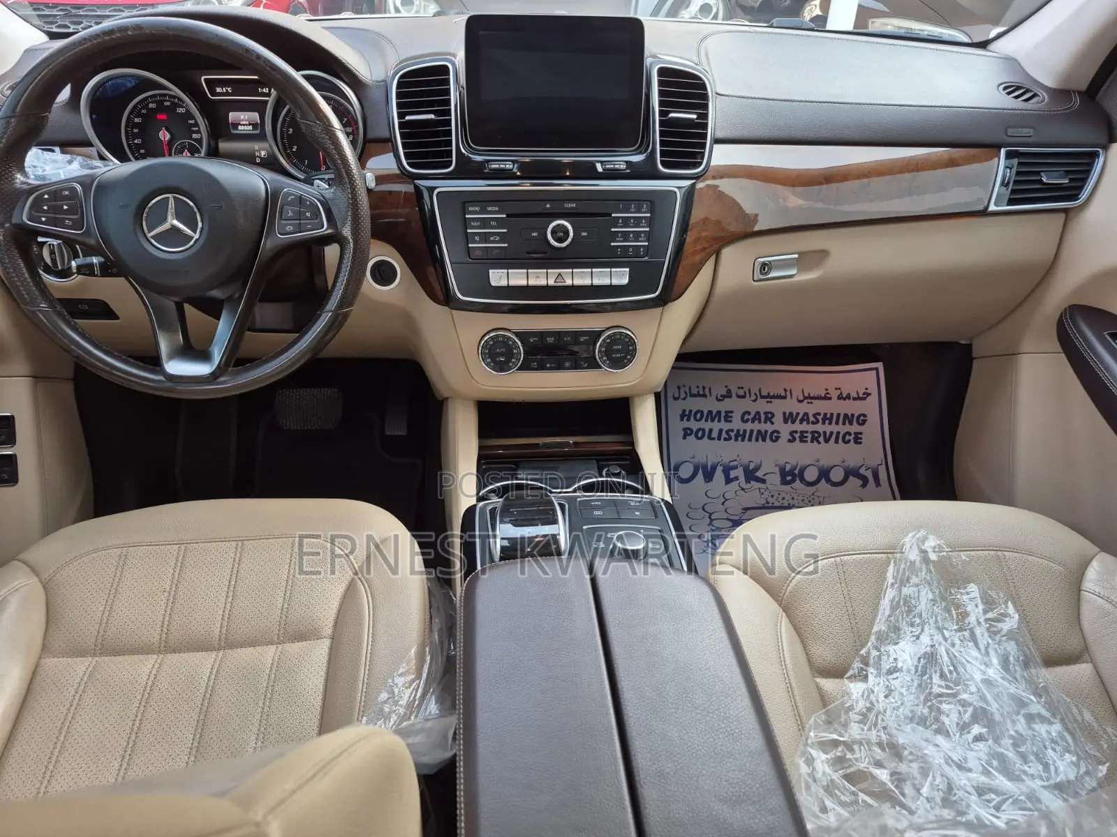 Mercedes-Benz GLS-Class GLS450 4MATIC 2019 White