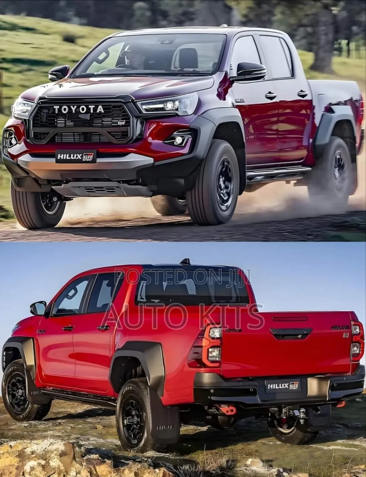 Toyota Hilux 2018-25 Adventure Upgrading Kits Available