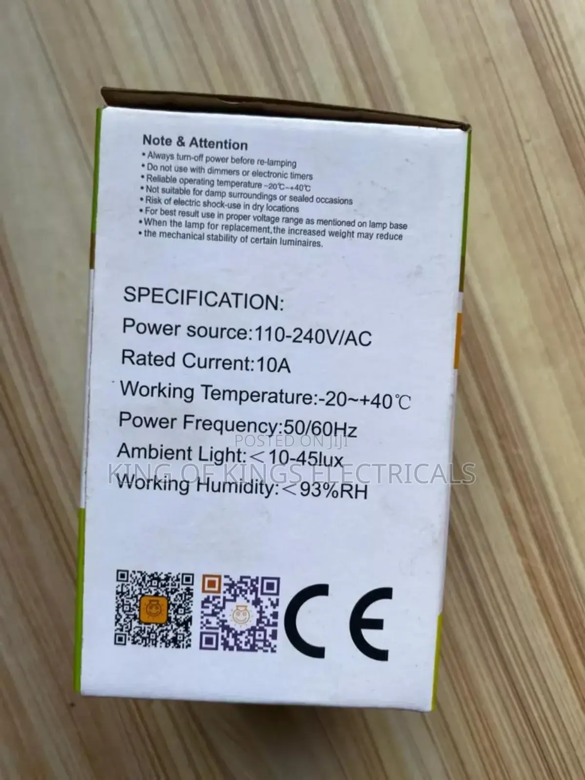 C Torch Outdoor Photocell Light Control –Automatic Day/Night Sensor