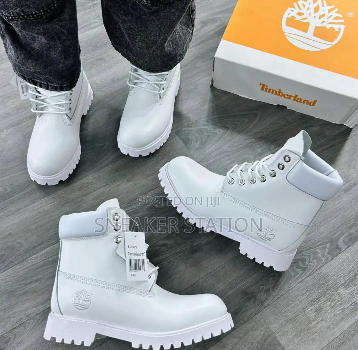 Authentic Timberland Boot All White