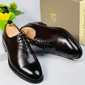 Dino Verratti Dark Coffee Lace Men Leather Shoes