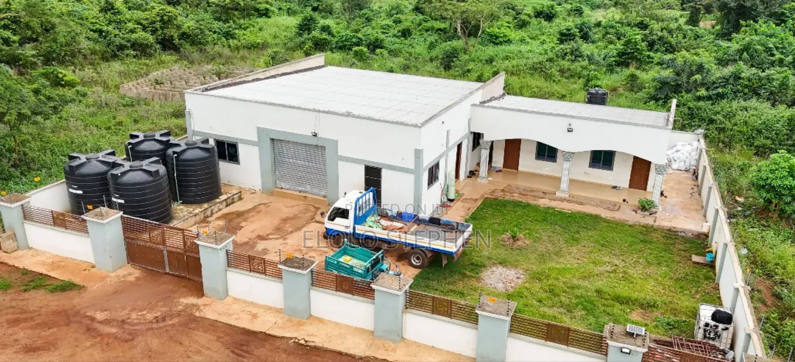 Operational Mineral Water Factory +Separate Residential Building