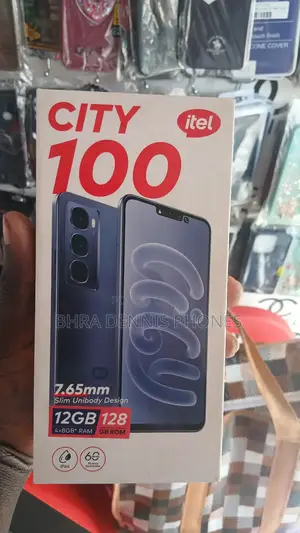New Itel City 100 128 GB Purple
