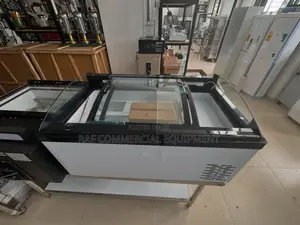 Commercial 6 Pot Ice Cream Display Freezer