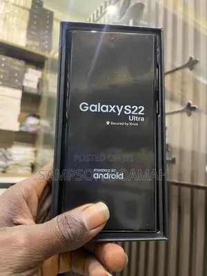 New Samsung Galaxy S22 Ultra 5G 128 GB Black
