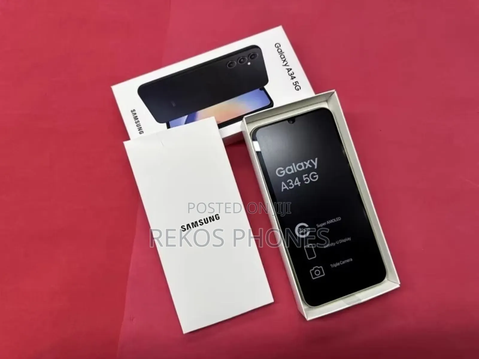 New Samsung Galaxy A34 5G 128 GB Green