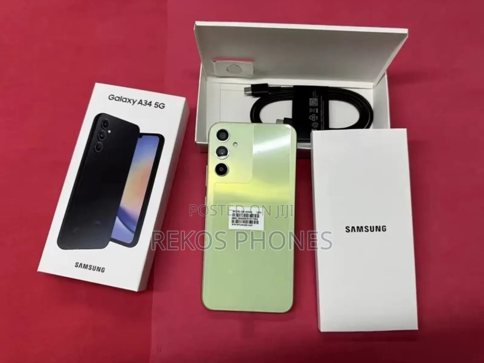 New Samsung Galaxy A34 5G 128 GB Green