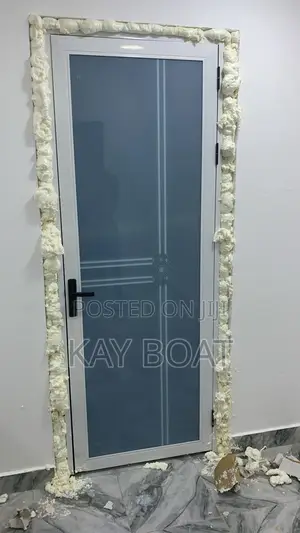 A Glass Door Delivered and Installed Nearly