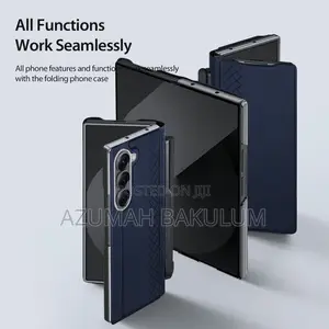 Samsung Galaxy Z Fold 7 Brill Leather Flip Case With S Pen