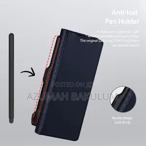 Samsung Galaxy Z Fold 7 Brill Leather Flip Case With S Pen