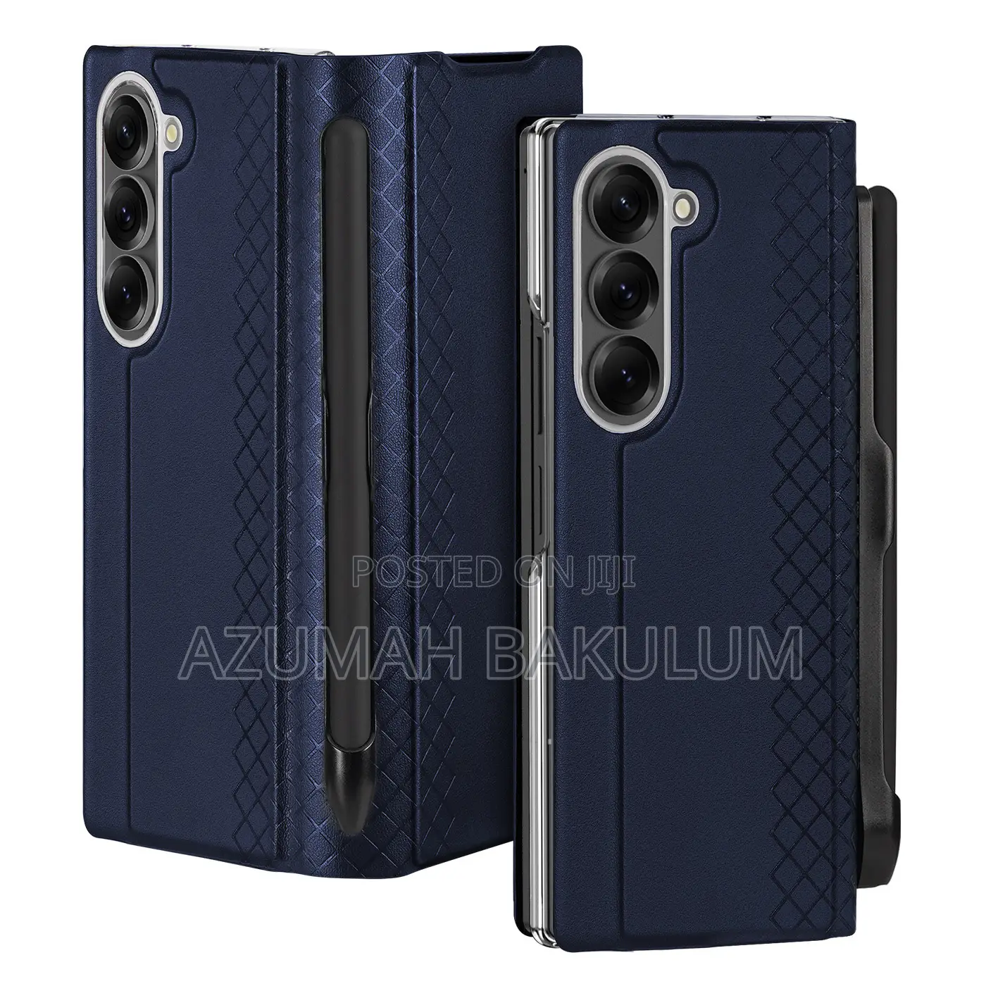 Samsung Galaxy Z Fold 7 Brill Leather Flip Case With S Pen