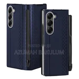 Samsung Galaxy Z Fold 7 Brill Leather Flip Case With S Pen