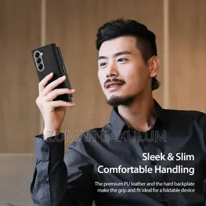 Samsung Galaxy Z Fold 7 Brill Leather Flip Case With S Pen