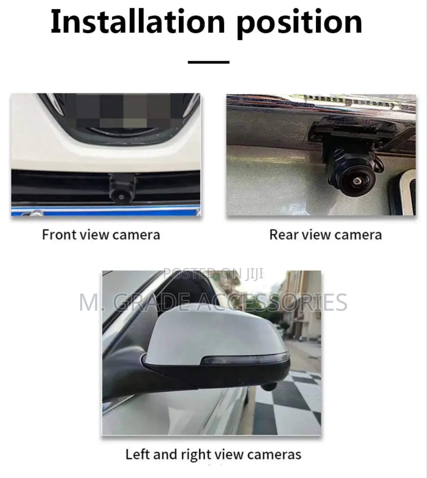 Universal 360 View Android Radio Apple Carplay Android Auto