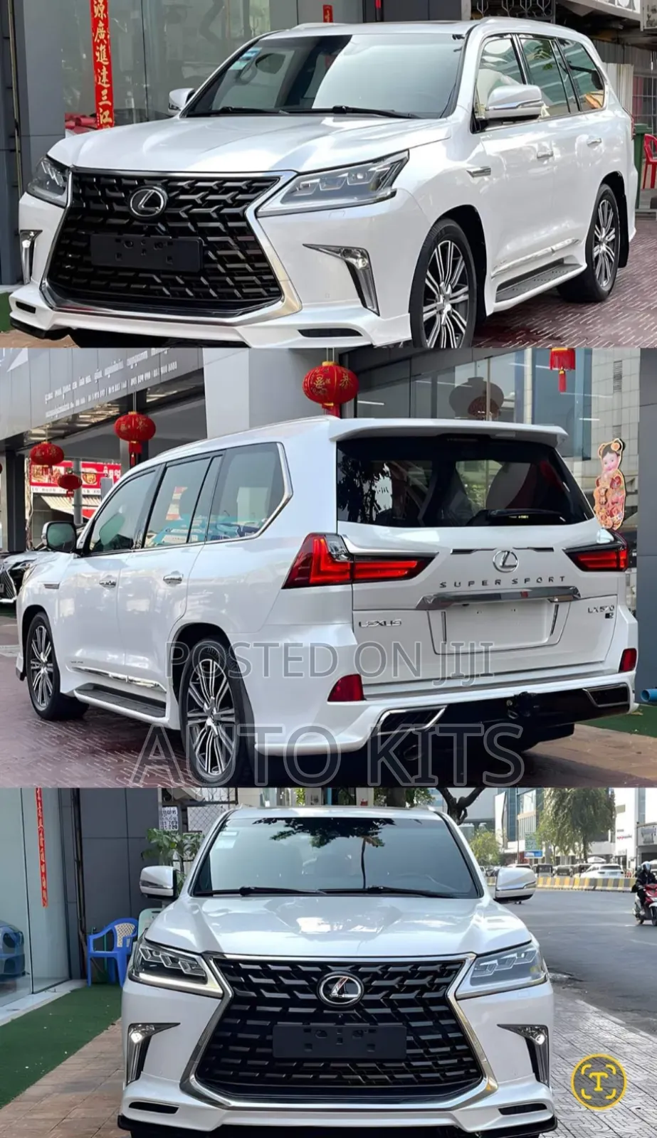 Lexus :Lx570 Headlamps, Tailamp,Bumper, Available