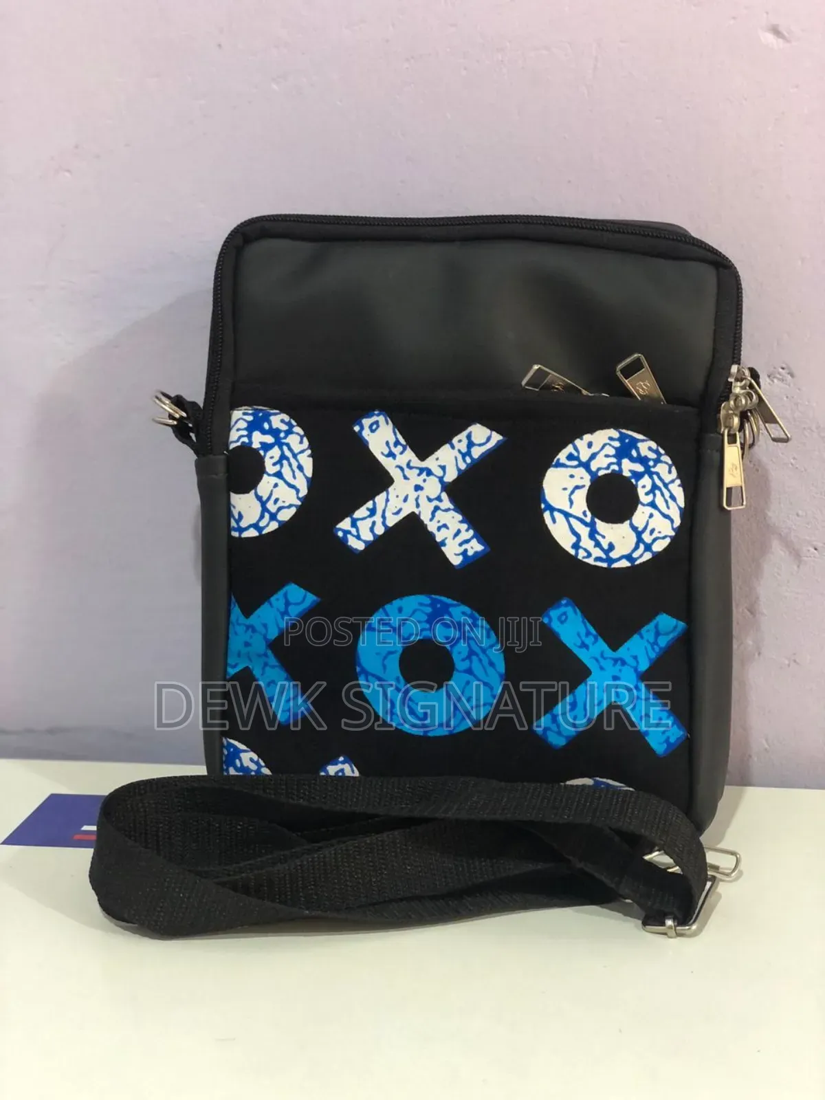 African Print Side Bag