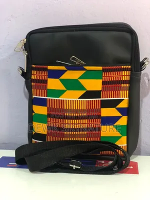 African Print Side Bag