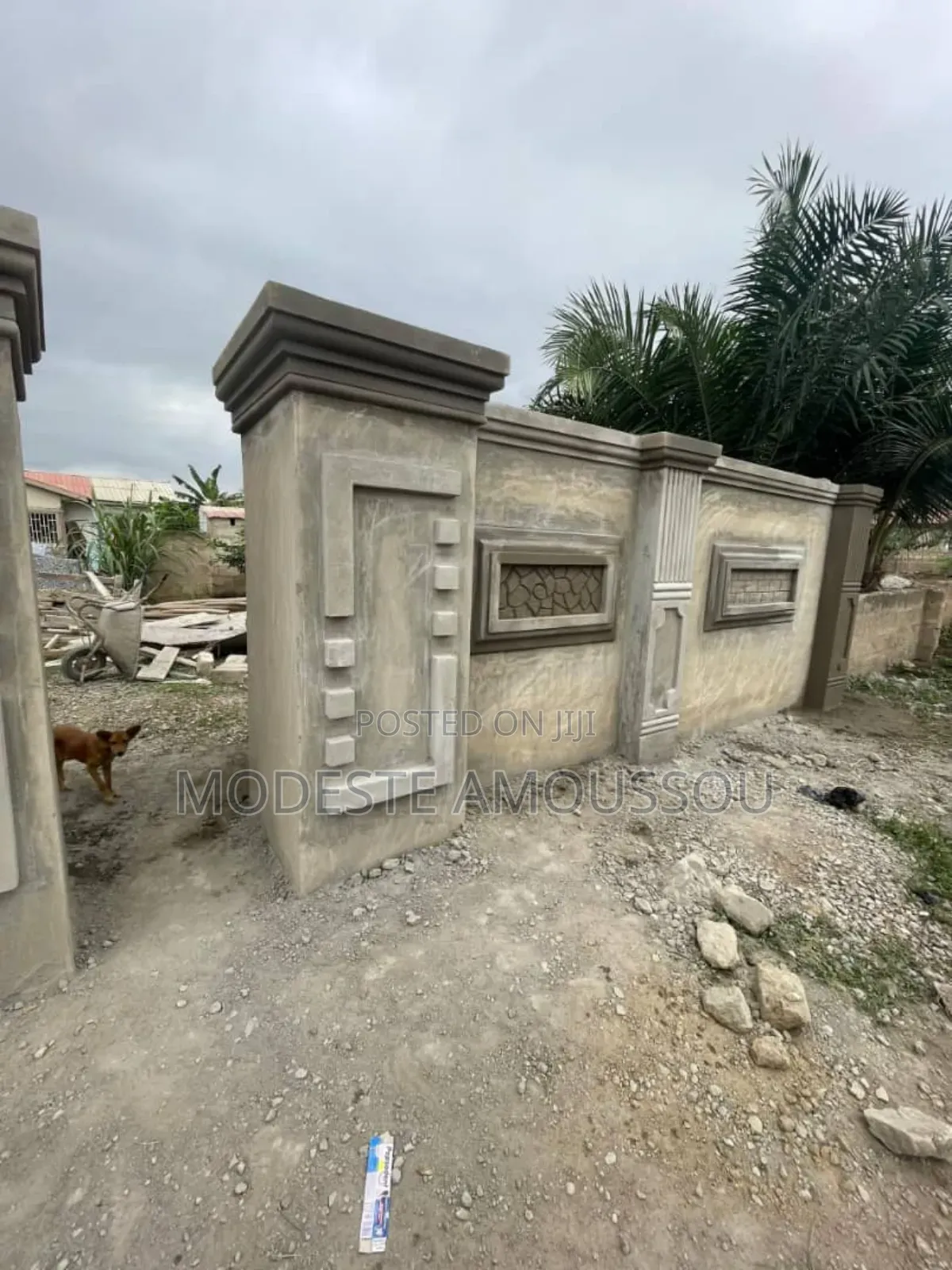 Parafet, Pillars And Corner Design