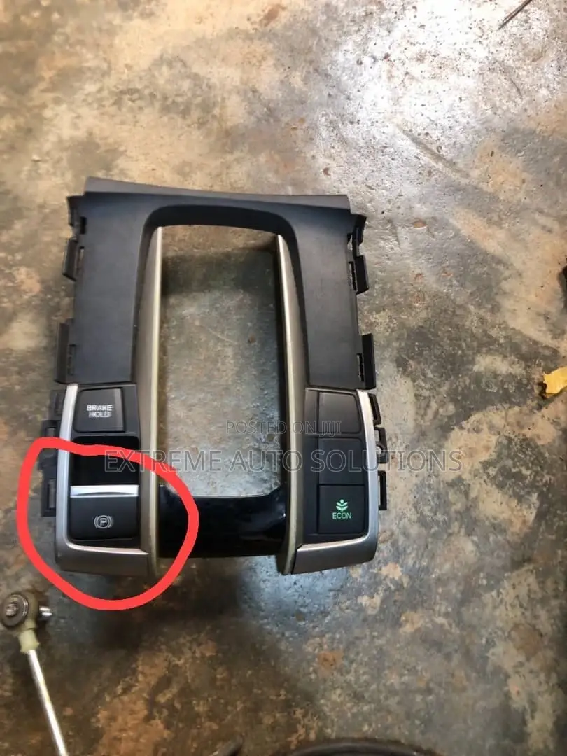 16-21 Honda Civic Sedan Floor Shifter Bezel With Emergency Brake