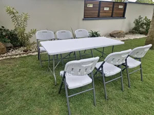 Party Table With (6) Chairs