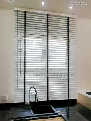 White Wooden Blinds