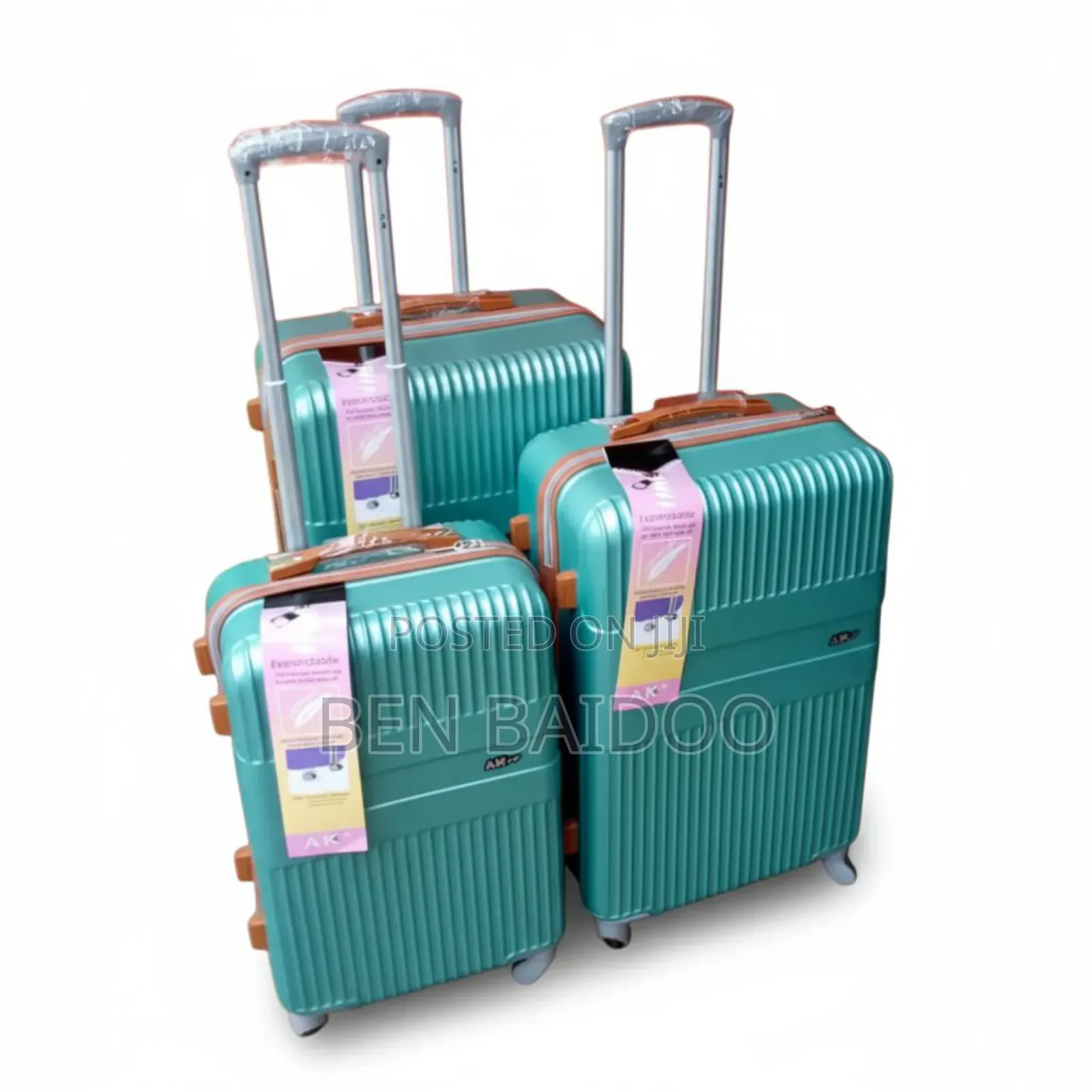 Plastic Travelling Suitcase 3in1(Built to Last Long)