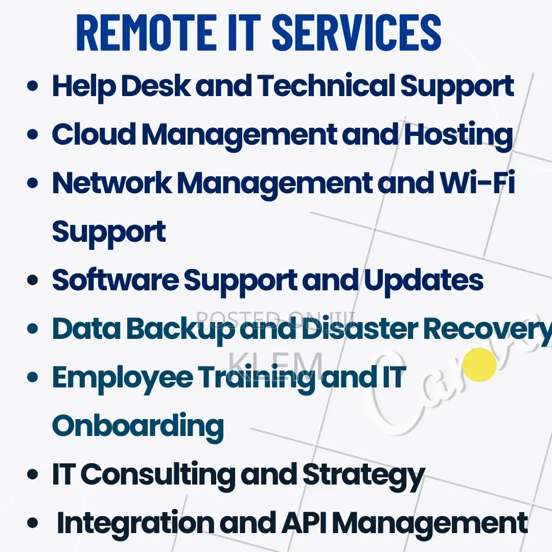 Remote It Services Support