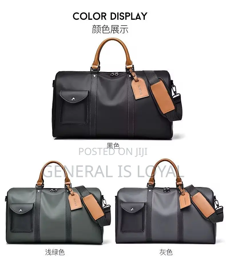 Leather Duffel Bag