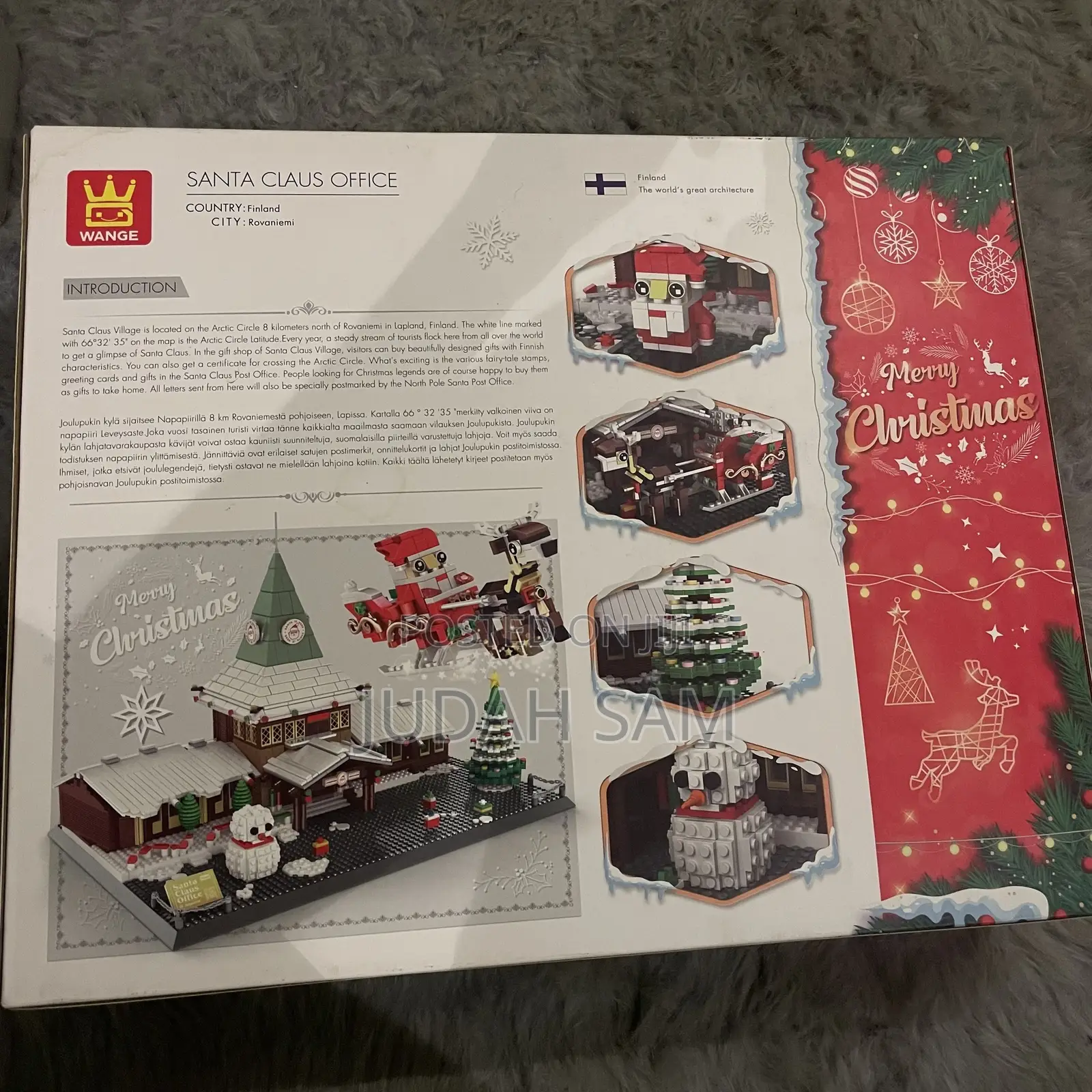 Santa Claus Office Lego Building