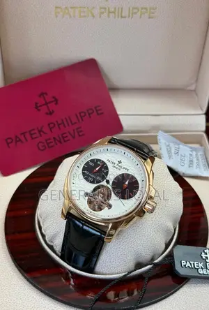 Patek Philippe Watch Tourbillon And Chronograph Subdials
