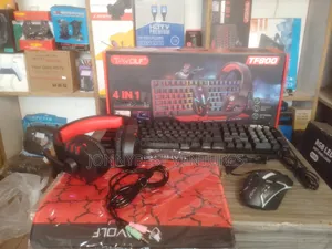 4in1 Gaming Combo Keyboard, Mouse, Headset, Mouse Pad
