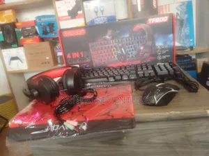 4in1 Gaming Combo Keyboard, Mouse, Headset, Mouse Pad
