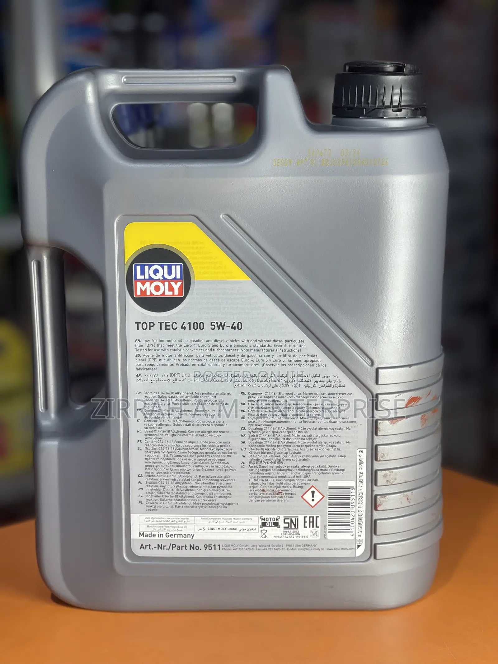 Liqui Moly Top Tec 4100 5w-40 5l