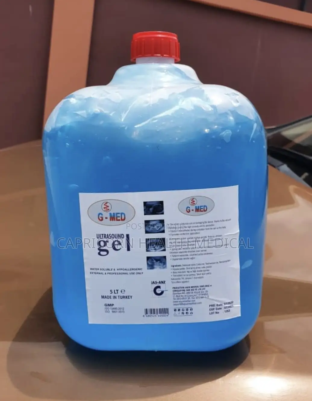 Ultrasound Scan Gel 5 Litres