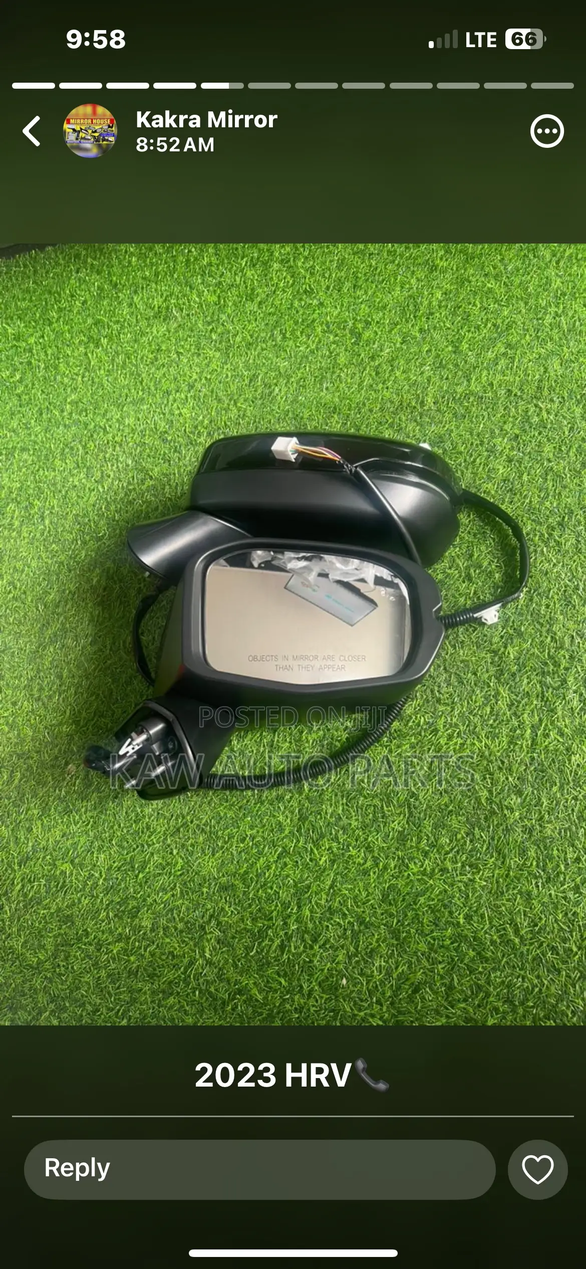 2022,2023,2024  Mirror For Honda Hrv