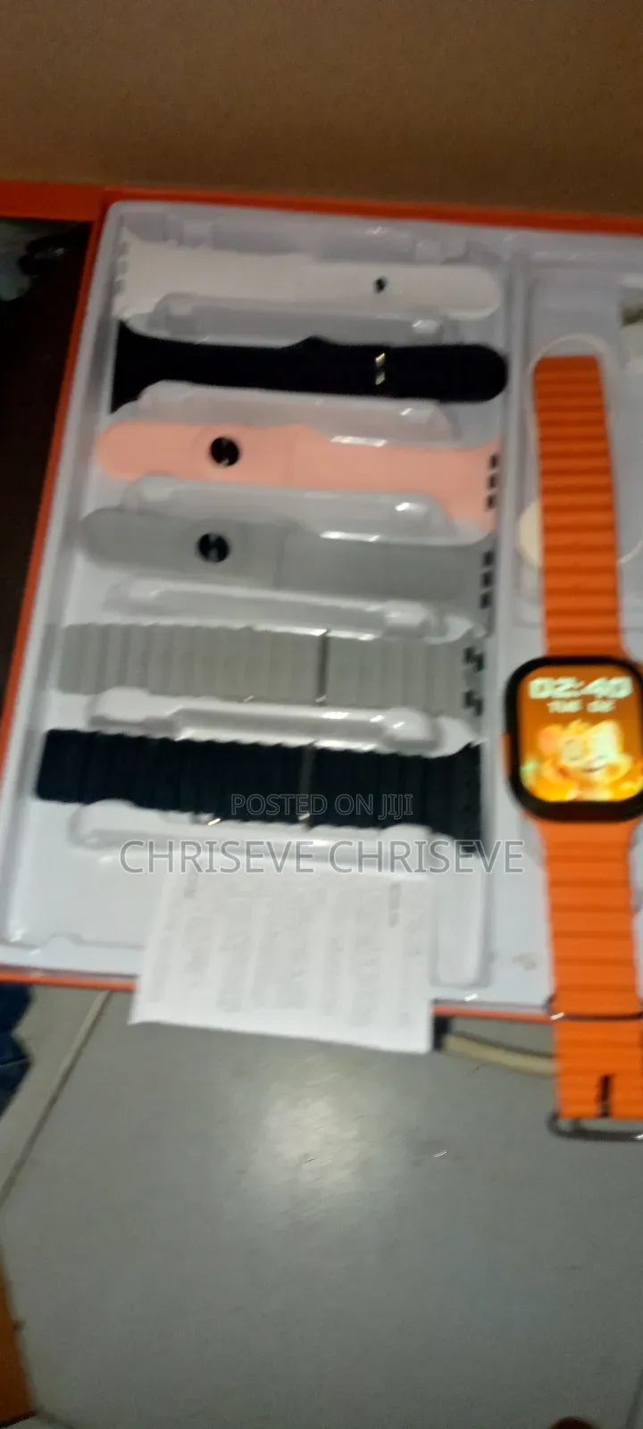 Smart Watch With 7 Straps