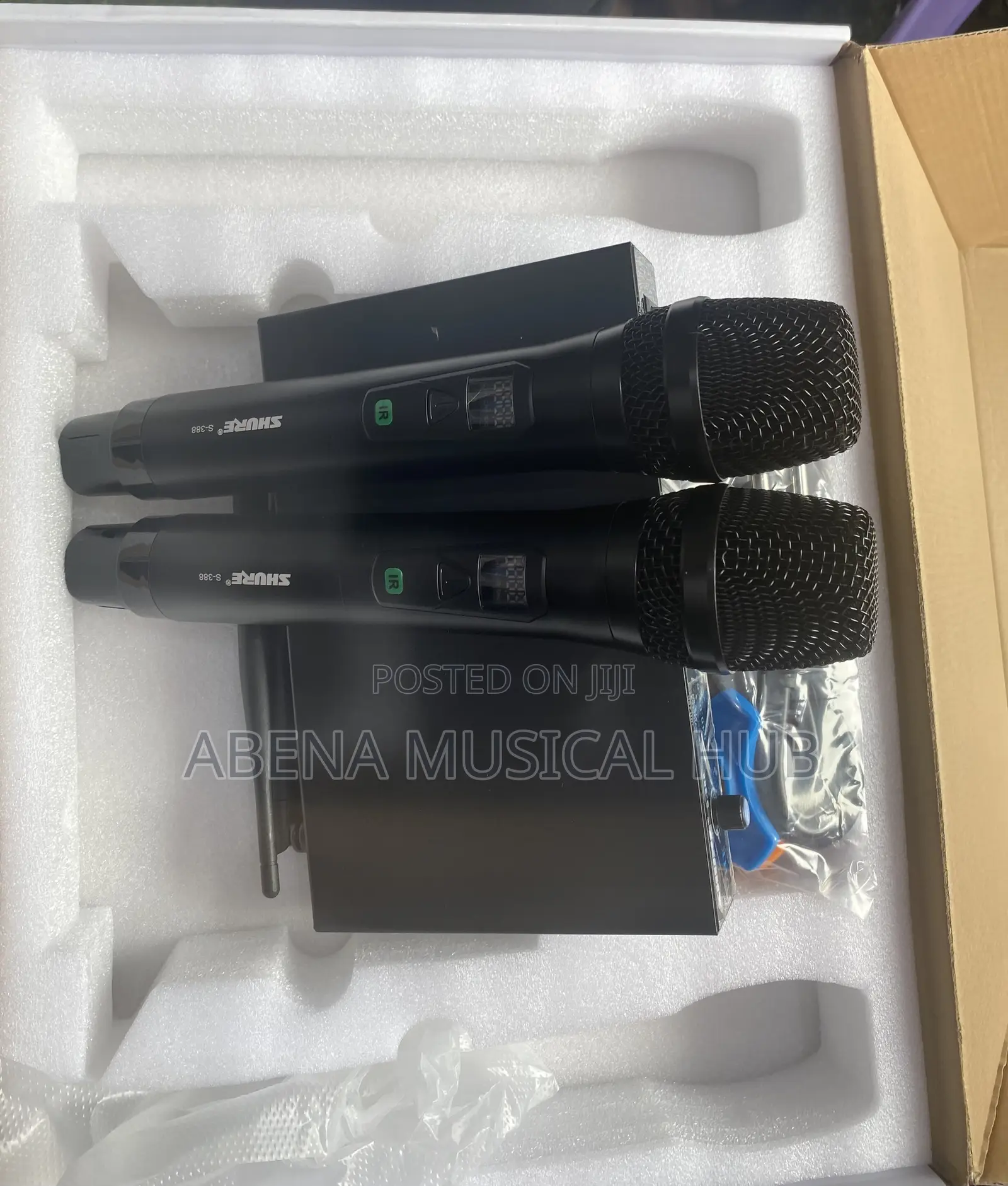 Shure S-388 Two in One Microphone