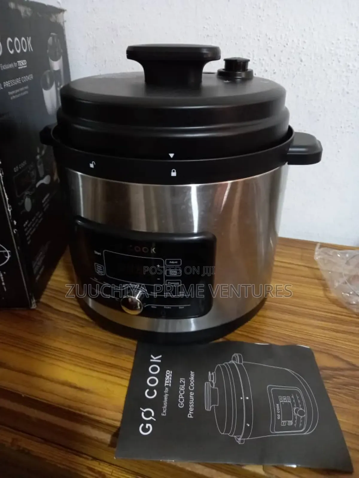 6.L Go-Cook Multi Purpose Pressure Cooker(Tesco) From Uk