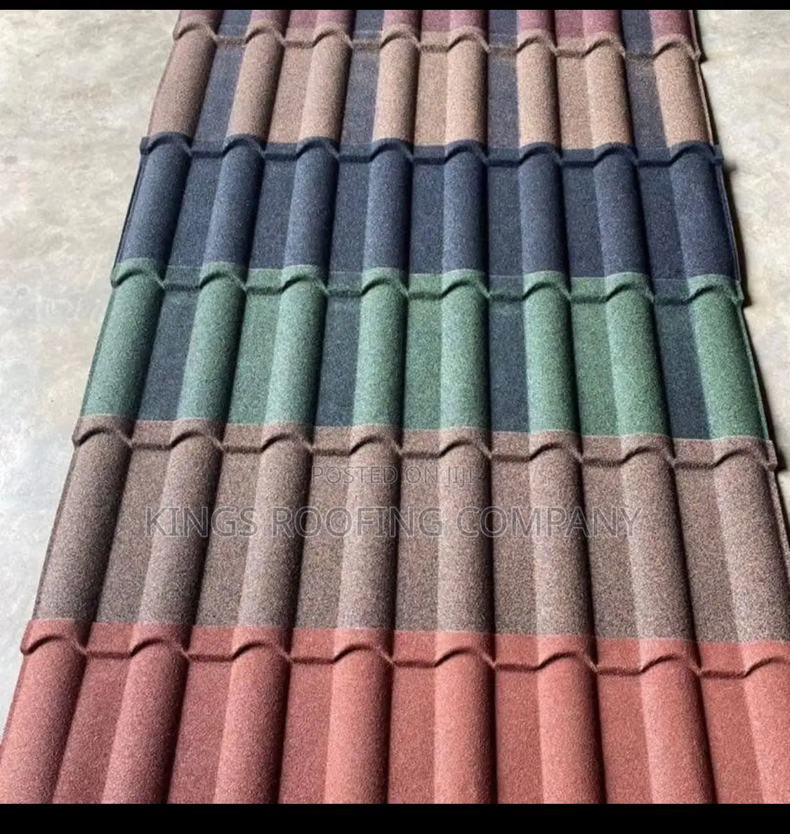 Brighter Colored Milano Euro Roofing Tiles
