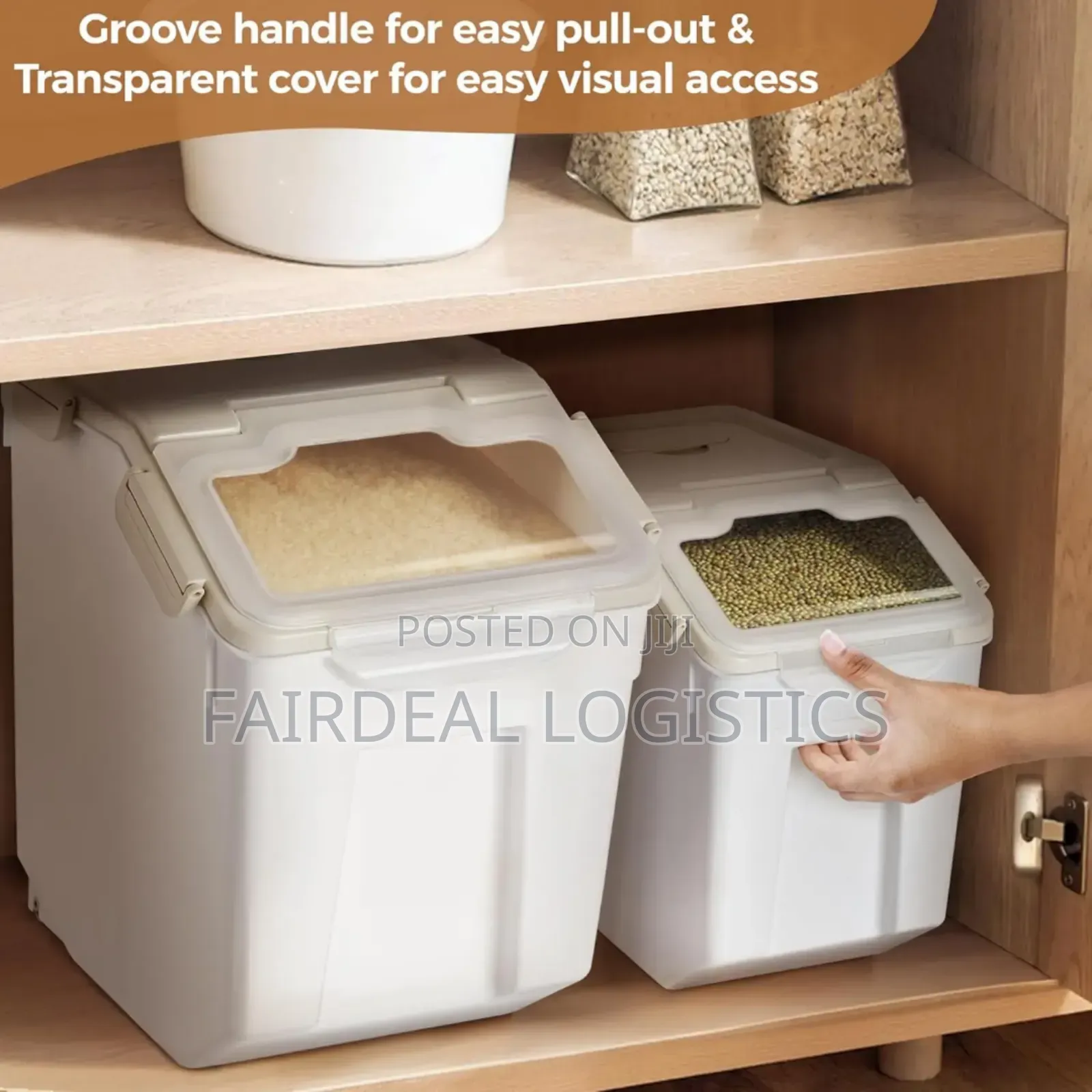 Grain and Seed Storage Containers