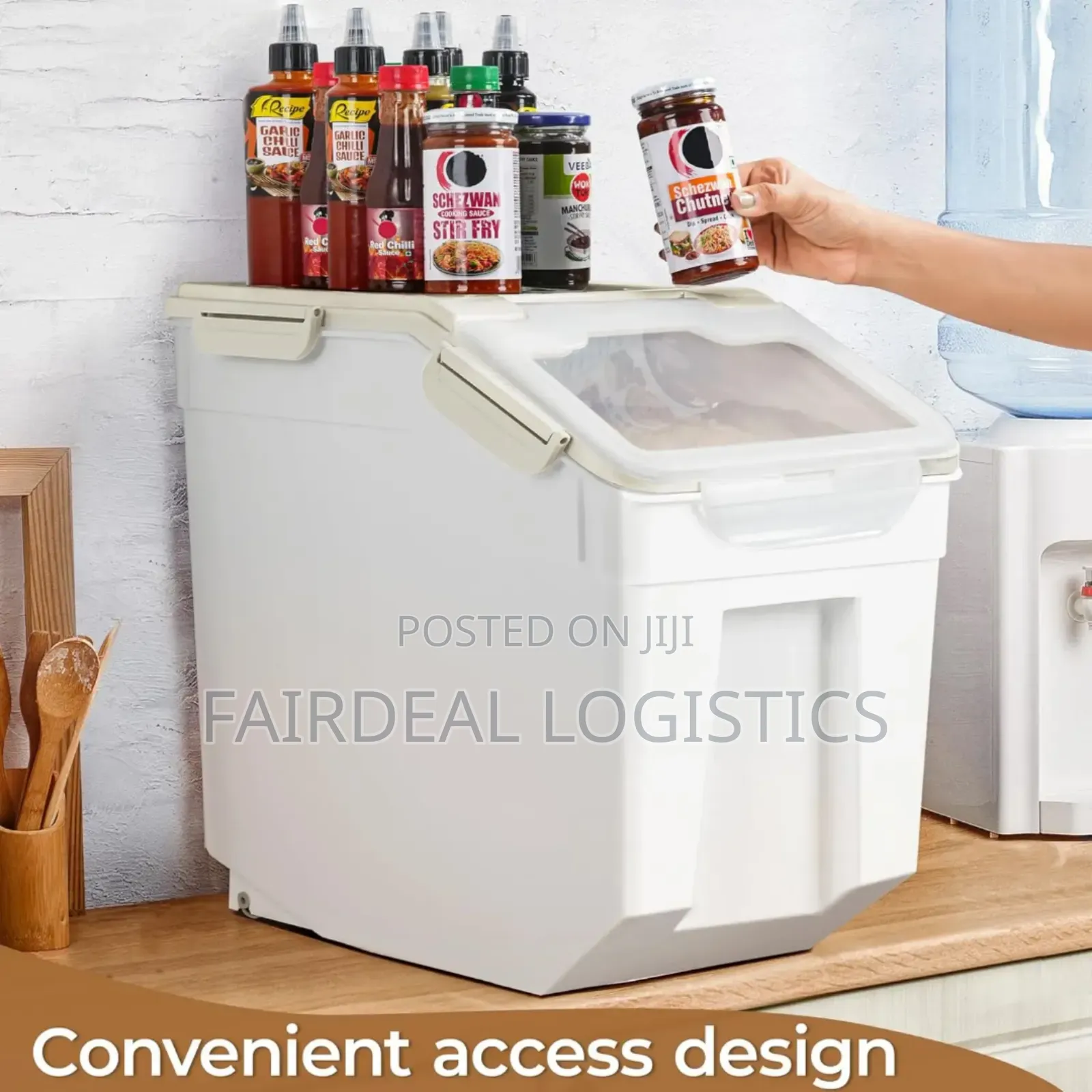 Grain and Seed Storage Containers
